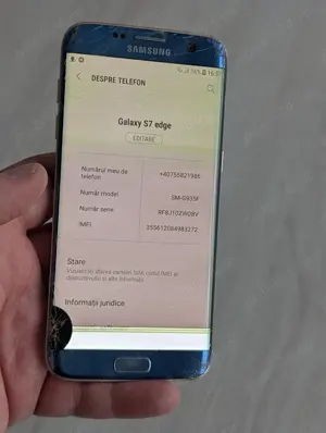 Samsung Galaxy S7 edge G935 Placa de Baza, camera foto, difuzor, mufa incarcare pentru piese g935f - imagine 2