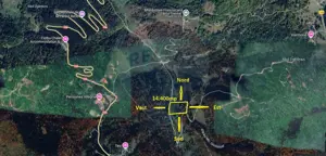 Teren extravlan 14,400mp Paraul Rece / Strada 3 brazi - imagine 8