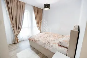 Apartament cu 3 camerere, mobilat de lux parcare subterana si piscina. - imagine 9