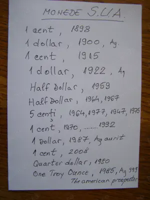 Monede  SUA  pentru colectionari