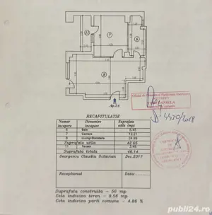 Apartament cu 2 camere de vanzare in zona Baneasa - imagine 10