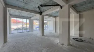 Spațiu comercial parter bloc nou, 109 mp open space, vitrină, terasă, Brestei - imagine 2