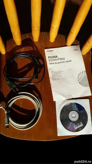 Imprimanta canon pixma ip1800 cu cartuse, manual, cd si cabluri - imagine 5