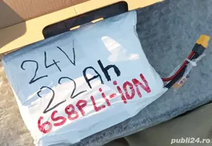 Baterie litiu ion 24V pentru diferite proiecte