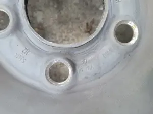 Set 4 jante otel OEM VW 5Jx14" 5x100 ET35 - imagine 6