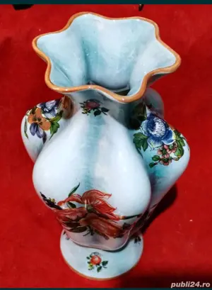 Vază germana din porțelan SSF, anii 1930-1950 - imagine 4