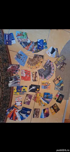 Lot cartele telefonice vintage