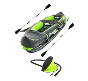 Caiac gonflabil Clever Airpro X2 + Veste - imagine 2