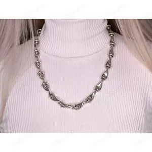 Colier masiv argint unisex - imagine 4