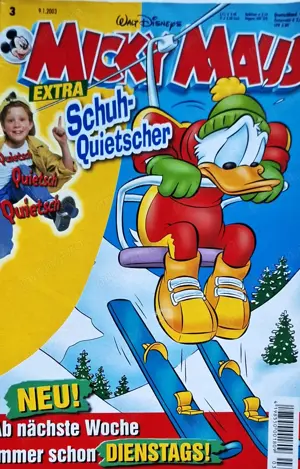 reviste Mickey Mouse Donald Duck 4 lei revista