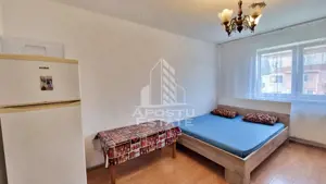 Garsoniera mobilata, 22mp, etaj intermediar, zona Buziasului - imagine 2