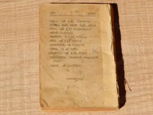 Dictionar roman maghiar de buzunar vechi Alexics Gyorgy - imagine 3