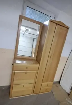 Mobila hol din lemn masiv  - imagine 2