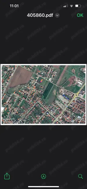 Proprietar vind 3 terenuri alăturate  două  cu SAD și unu pe colț B. Pascal cu T. Edison   - imagine 2