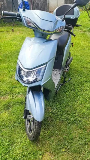 Scuter Electric Ecorider PRO, 25km h, 800W, baterii 20Ah 2024  - imagine 4