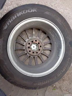 Set 4 jante wolfrace 15x6,5j  cu cauciuc vara - imagine 6