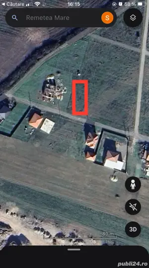 Vand teren intravilan, 617 mp, Remetea Mare - imagine 4