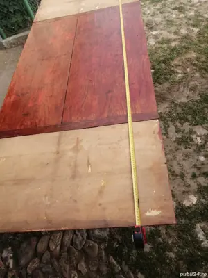 vand masa lemn masiv extensibila - imagine 3