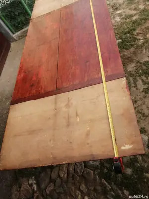 vand masa lemn masiv extensibila - imagine 4