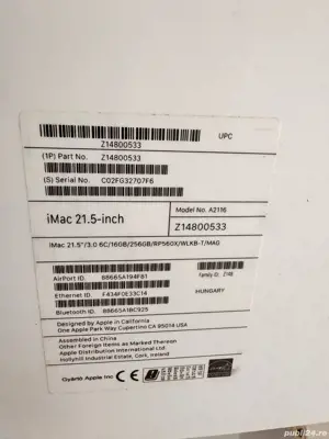 Vand iMac 21.5 inch - imagine 2