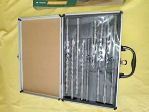 Trusa set burghie pentru ciocan rotopercutor SDS, buc = 12 - imagine 4