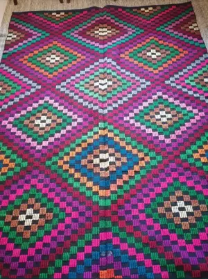 Macate din lana tesute manual - imagine 2