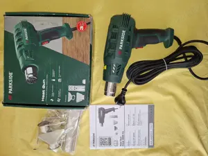 Pistol cu aer cald  Parkside, cu accesorii, 200w, doua trepte aer - imagine 3