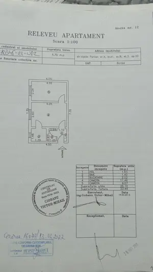 Apartament 2 camere etaj 3