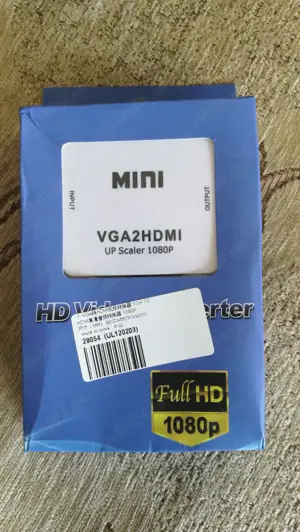 Convertor adaptor video AV2HDMI, HDMI2vga, VGA2HDMI, HDMI2AV, AV2VGA nou !