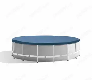 Piscina cu cadru metalic, rotunda, 457 x 122 cm - imagine 2