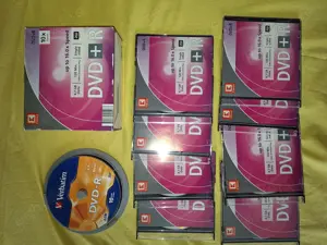 DVD+R, 16x, 4.7GB, 120 Min, Single sided, 15 buc 