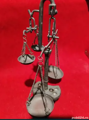 Minibalanța franceză dubla pentru bijutier