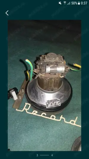 Motoare aspiratoare vechi ElectroArges 600w si Record 450w - imagine 3