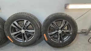Jante aluminiu + cauciucuri iarna 225 60 17, 5x114.3 - imagine 2