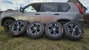 Jante aluminiu + cauciucuri iarna 225 60 17, 5x114.3 - imagine 7