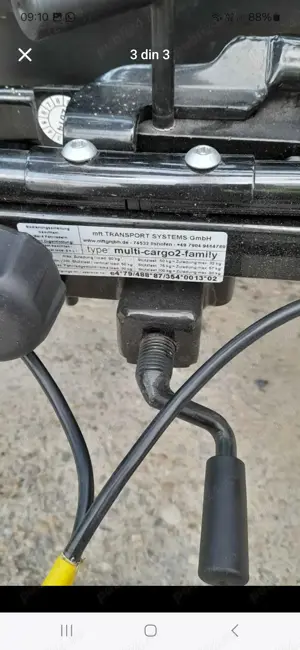 Suport pentru doua biciclete - imagine 3