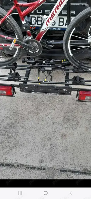 Suport pentru doua biciclete - imagine 2