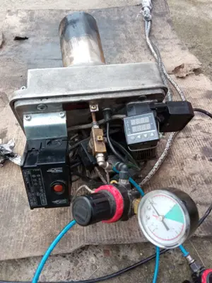 Arzător pe ulei uzat 