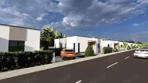 Casa individuala pe parter,curte imprejmuita,parcare,terasa,Balotesti-Ilfov