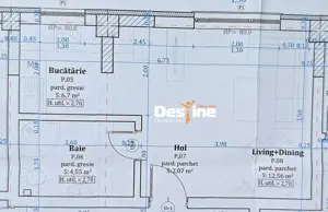 Vișan - Apartament 1 cameră 26 mp utili