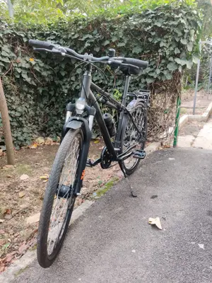 Bicicleta Bulls cross street