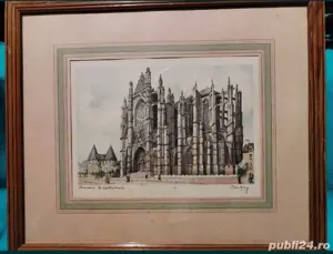 Doua vechi tablouri semnate Barday