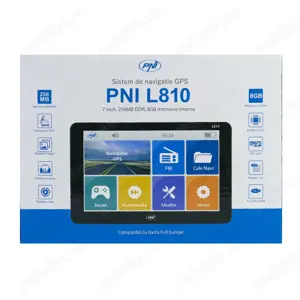 GPS PNI L810 PRO ecran 7 inch, 800 MHz, 256M DDR3, 8GB - imagine 7