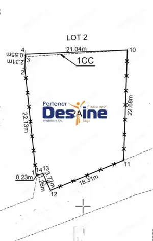 PROSELNICI- Teren INTRAVILAN, 500 MP , 18.500 Euro