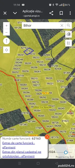 Teren Saldabagiu de munte, hanul pescarilor,zona doja.
