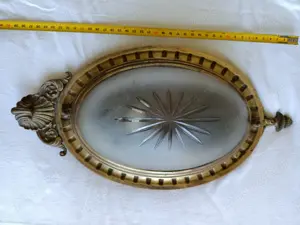 Aplică  de exterior, originală, perioada interbelică  - imagine 2