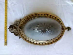 Aplică  de exterior, originală, perioada interbelică  - imagine 3