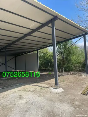 vând hală metalică de pe stoc la preț de producător  - imagine 3