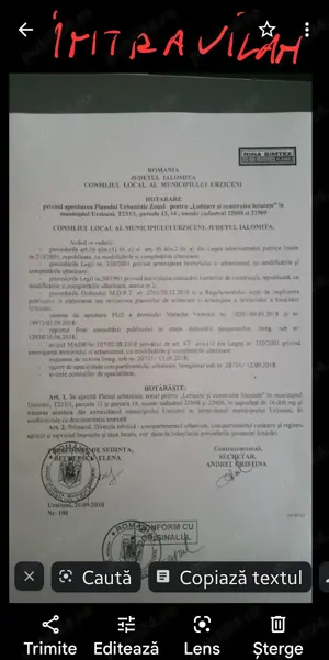 Loc de casă.10500 euro 530 mp. Peste linie str. Buzăului la iesire. - imagine 9