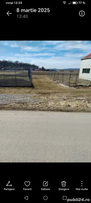 Vand Teren Intravilan La unca Calnicului - imagine 2